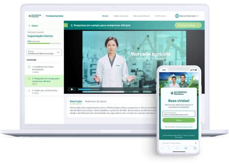Case de sucesso Rainbow EAD